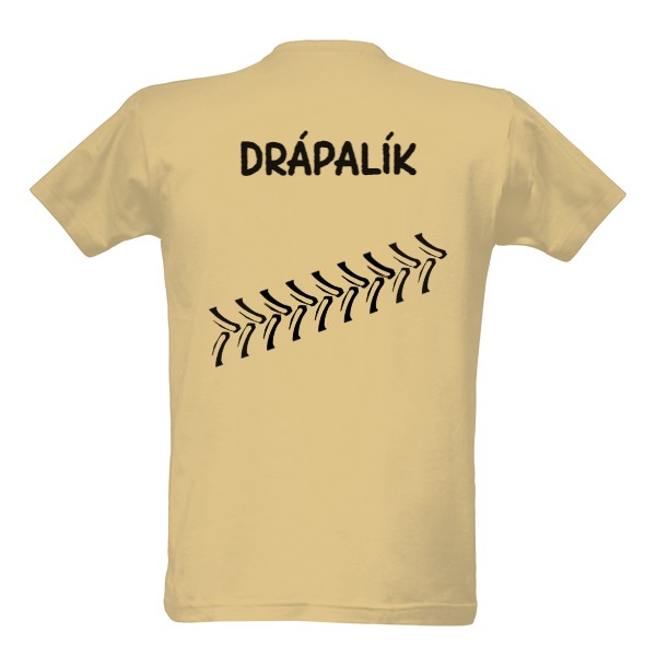 Tričko s potiskem Drápalík