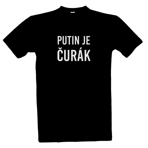 Tričko s potiskem Putin je čurák